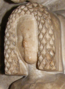 Bakewell - All Saints Godfrey Foljambe 1377 and wife monument 1385